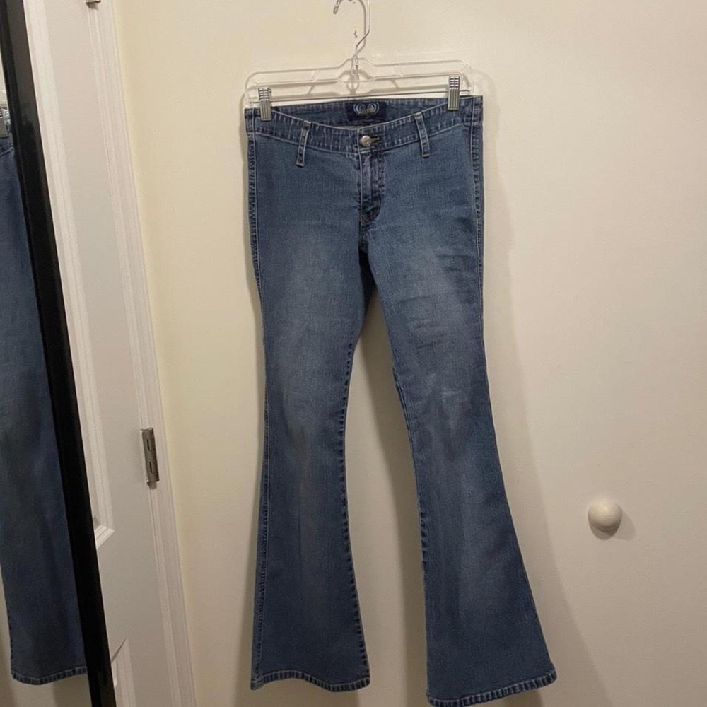 Y2k Flared Denim Jeans